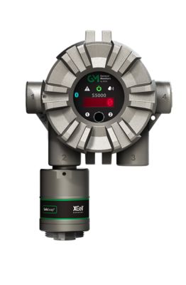 MSA General Monitors S5000 Gas Monitor with X-Cell gas sensor